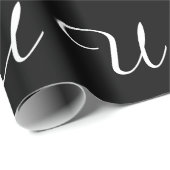 MONOGRAMM U GESCHENKPAPIER (Rolleneckpunkt)