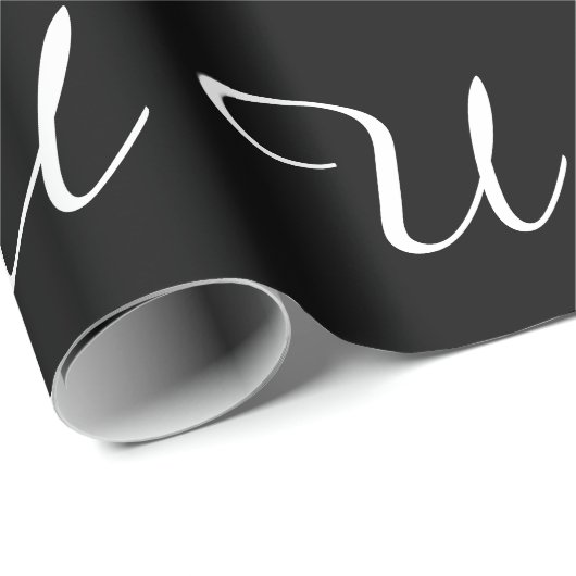 MONOGRAMM U GESCHENKPAPIER (Rolleneckpunkt)