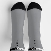 "Monogramm U" Socken (Oben)