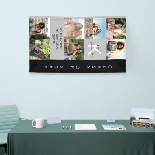 Monogramm und Abschluss für benutzerdefinierte Ang Banner (Messeveranstaltung)