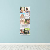 Monogramm und Abschluss für benutzerdefinierte Ang Leinwanddruck (Insitu (Holzboden))