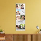 Monogramm und Abschluss für benutzerdefinierte Ang Leinwanddruck (Insitu (Wohnzimmer))