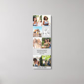 Monogramm und Abschluss für benutzerdefinierte Ang Leinwanddruck (Vorderseite)