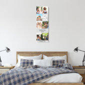 Monogramm und Abschluss für benutzerdefinierte Ang Leinwanddruck (Insitu (Schlafzimmer))