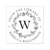 Monogramm und Blumenzauber aus der Bibliothek des Permastempel (Design)