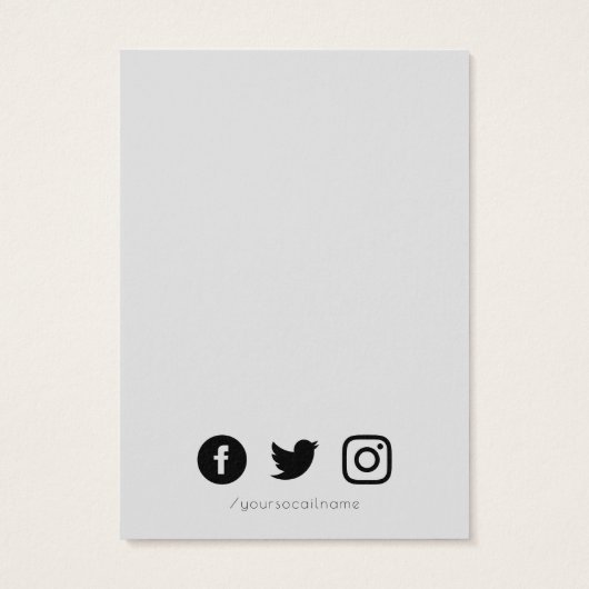 Monogramm und Halskette der sozialen Medien oder A (Rückseite)