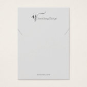 Monogramm und Halskette der sozialen Medien oder A (Vorderseite)