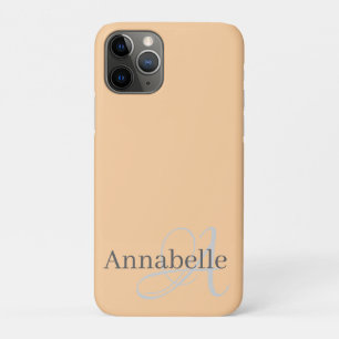 Monogramm und Name Case-Mate iPhone Hülle