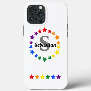 Monogramm und Name der aktuellen LGBT-Gay Pride Case-Mate iPhone Hülle