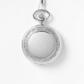 Monogramm und Name der klassischen Personalisierte Armbanduhr (Geschlossen)