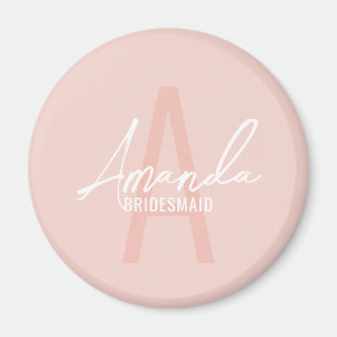 Monogramm und Name der modernen Personalisierten B Magnet