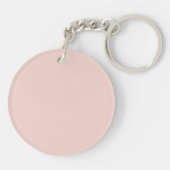 Monogramm und Name der personalisierten Bridesmaid Schlüsselanhänger (Rückseite)