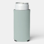 Monogramm und Name der personalisierten Bridesmaid Selters Dosenkühler (Seltzer Rückseite)