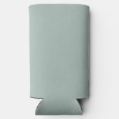 Monogramm und Name der personalisierten Bridesmaid Selters Dosenkühler (Rückseite)