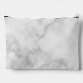 Monogramm und Name der personalisierten Bridesmaid Zubehörtasche (Rückseite)