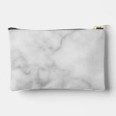 Monogramm und Name der personalisierten Bridesmaid Zubehörtasche (Rückseite)