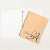 Monogramm und Name Planer (Anzeige)