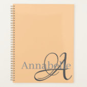 Monogramm und Name Planer (Vorderseite)