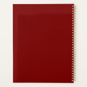 Monogramm und Name Planer (Rückseite)