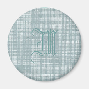 Monogramm und Weave Magnet