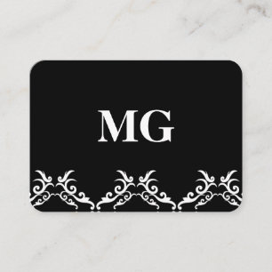 Monogramm / Unternehmen Visitenkarte