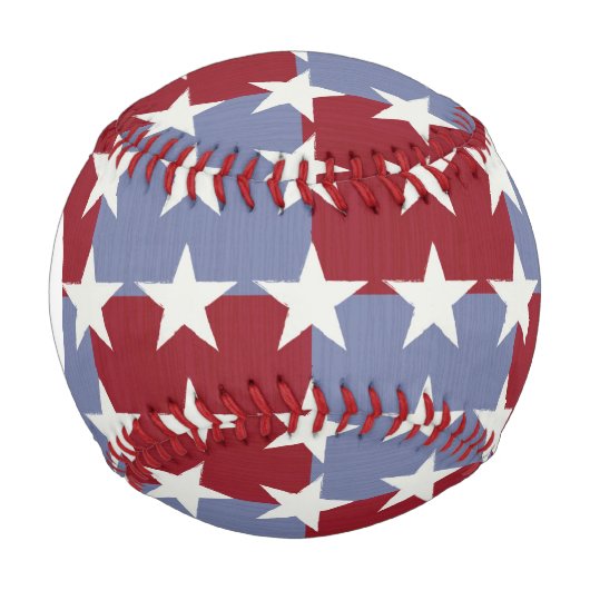 Monogramm-US Flagge Baseball (Vorderseite)