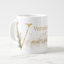 Monogramm "V" Jumbo-Tasse Soup Ice Cream