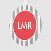 Monogramm-Verzierung Ornament (Vorderseite)