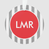 Monogramm-Verzierung Ornament (Vorderseite)