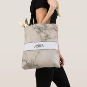 Monogramm Vintage-Marmor-Tasche Tasche (Von Nahem)