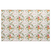 Monogramm Vintage Viktorianische Farbe Stoff (Fat Quarter (45,7 x 55,9 cm))