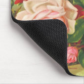 Monogramm-Vintage viktorianische Mousepad (Ecke)