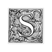 Monogramm Vintager Zierbrief S Gummistempel (Prägung)