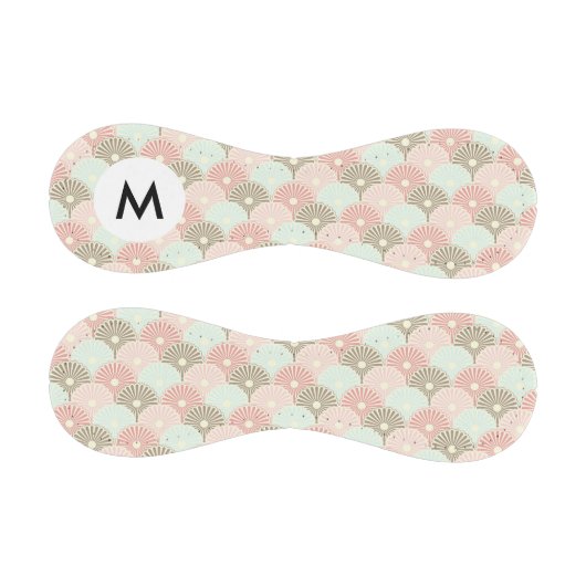 Monogramm Vintages Muster Baseball (Paneele)