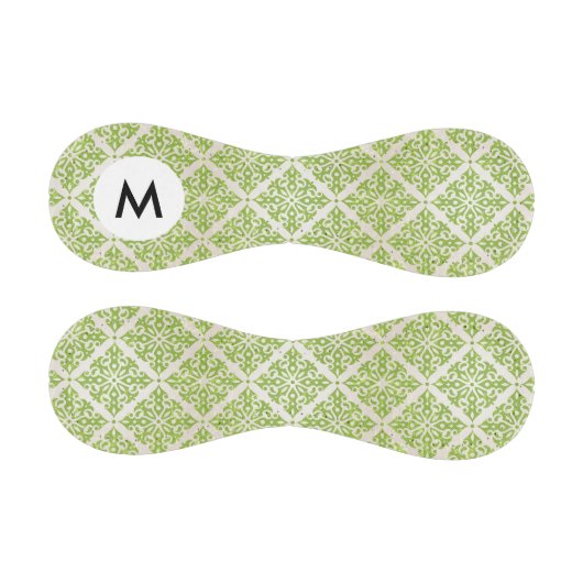 Monogramm Vintages Wallpaper Baseball (Paneele)