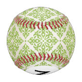 Monogramm Vintages Wallpaper Baseball (Rückseite)