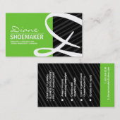 Monogramm-Visitenkarte Visitenkarte (Vorne/Hinten)