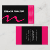 Monogramm-Visitenkarten Visitenkarte (Vorne/Hinten)