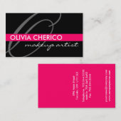 Monogramm-Visitenkarten Visitenkarte (Vorne/Hinten)