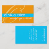 Monogramm-Visitenkarten Visitenkarte (Vorne/Hinten)