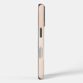 Monogramm Vorlagenname Modern Mandala Blush Rosa Case-Mate iPhone Hülle (Rückseite / Rechts)