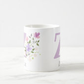 Monogramm & Vorname Kaffeetasse (Mittel)