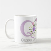 Monogramm & Vorname Kaffeetasse (Links)