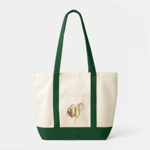 Monogramm W-Beutel Tragetasche
