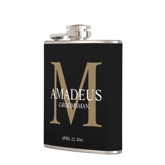 Monogramm-Wärmeleitpaste Flachmann (Links)