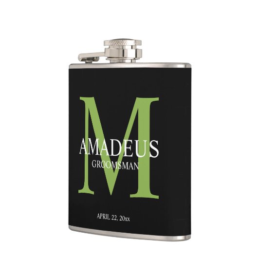 Monogramm-Wärmeleitpaste Flachmann (Links)