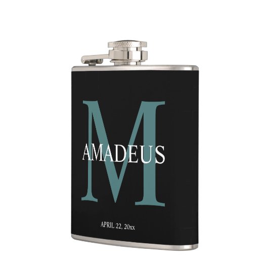 Monogramm-Wärmeleitpaste Flachmann (Links)