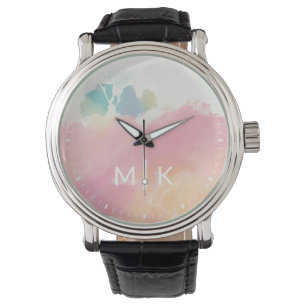 Monogramm  , was ich nach dem Wecken sah Armbanduhr