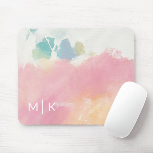 Monogramm |, was ich nach dem Wecken sah Mousepad (Mit Mouse)