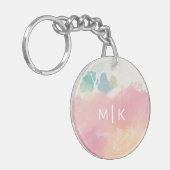 Monogramm |, was ich nach dem Wecken sah Schlüsselanhänger (Vorderseite links)